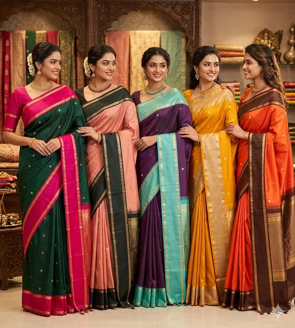 Gajji Silk Saree